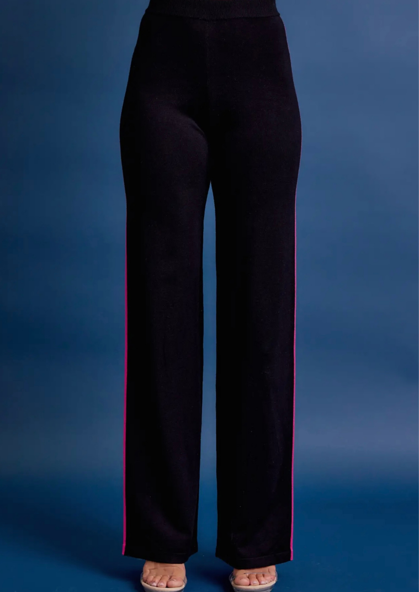 Knit Long Sleeve Stripe Top