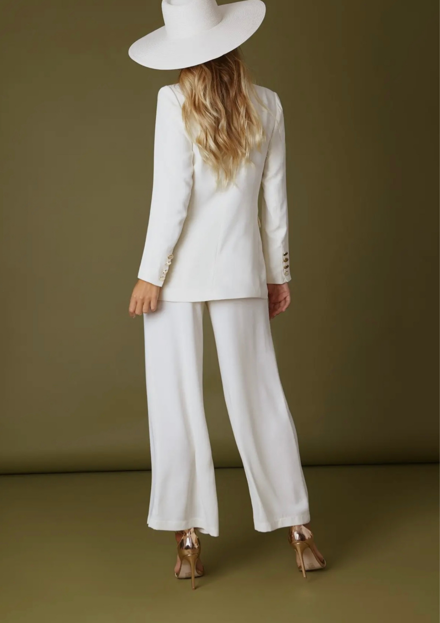 Bibi Jacket Suit + Libi Cream Pants-Iconics