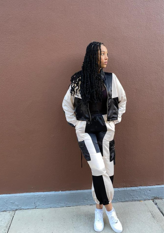 Two Piece Jacket Cargo Set