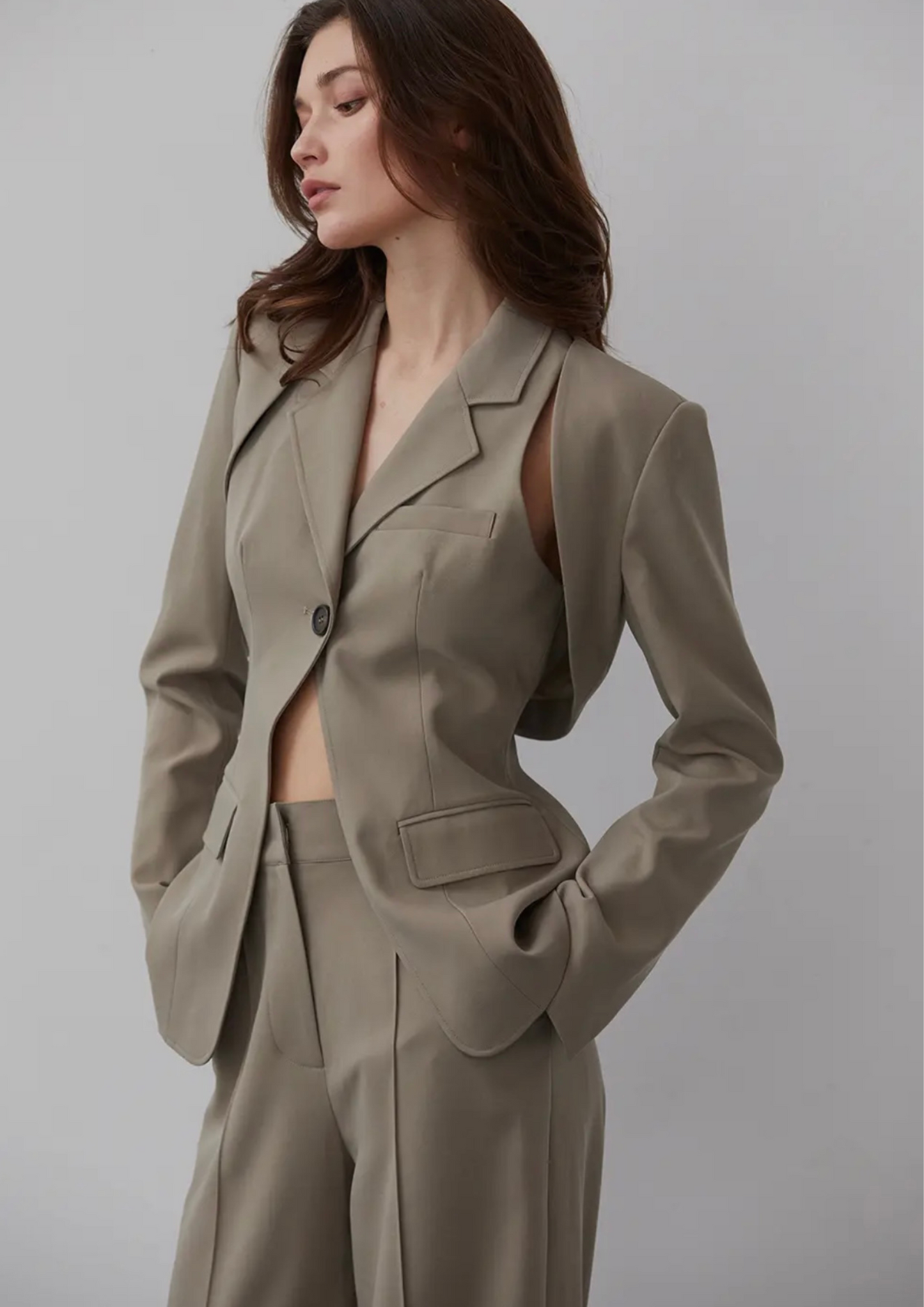 Penelope two Piece Bolero Blazer set