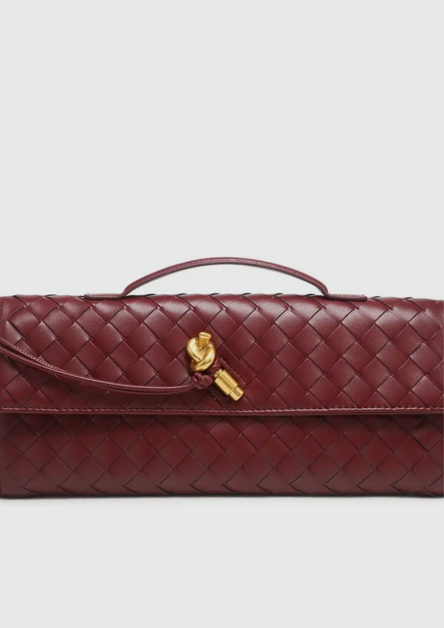 Weave Leather Clutch Women Designer Clutch Bags