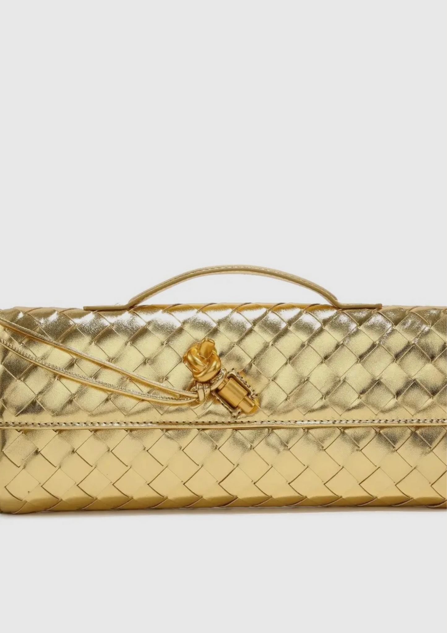 Weave Leather Clutch Women Designer Clutch Bags