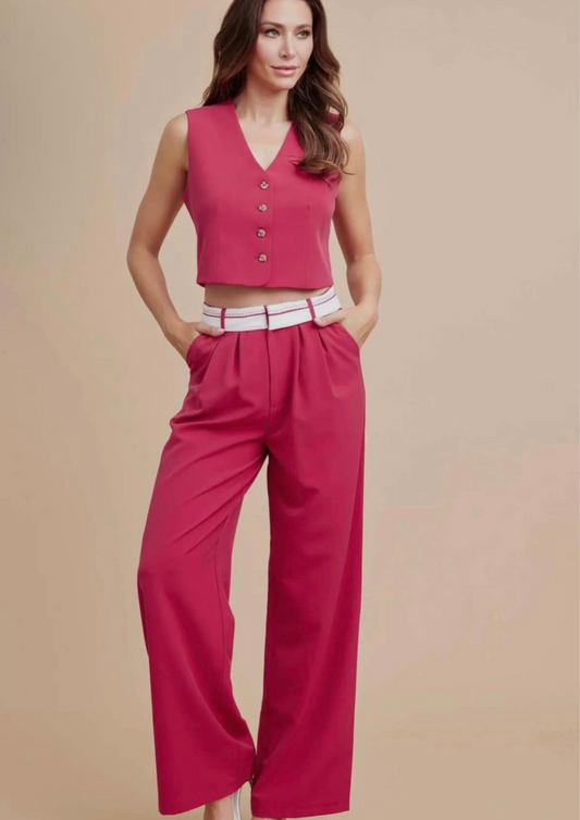 Vest Trouser Set