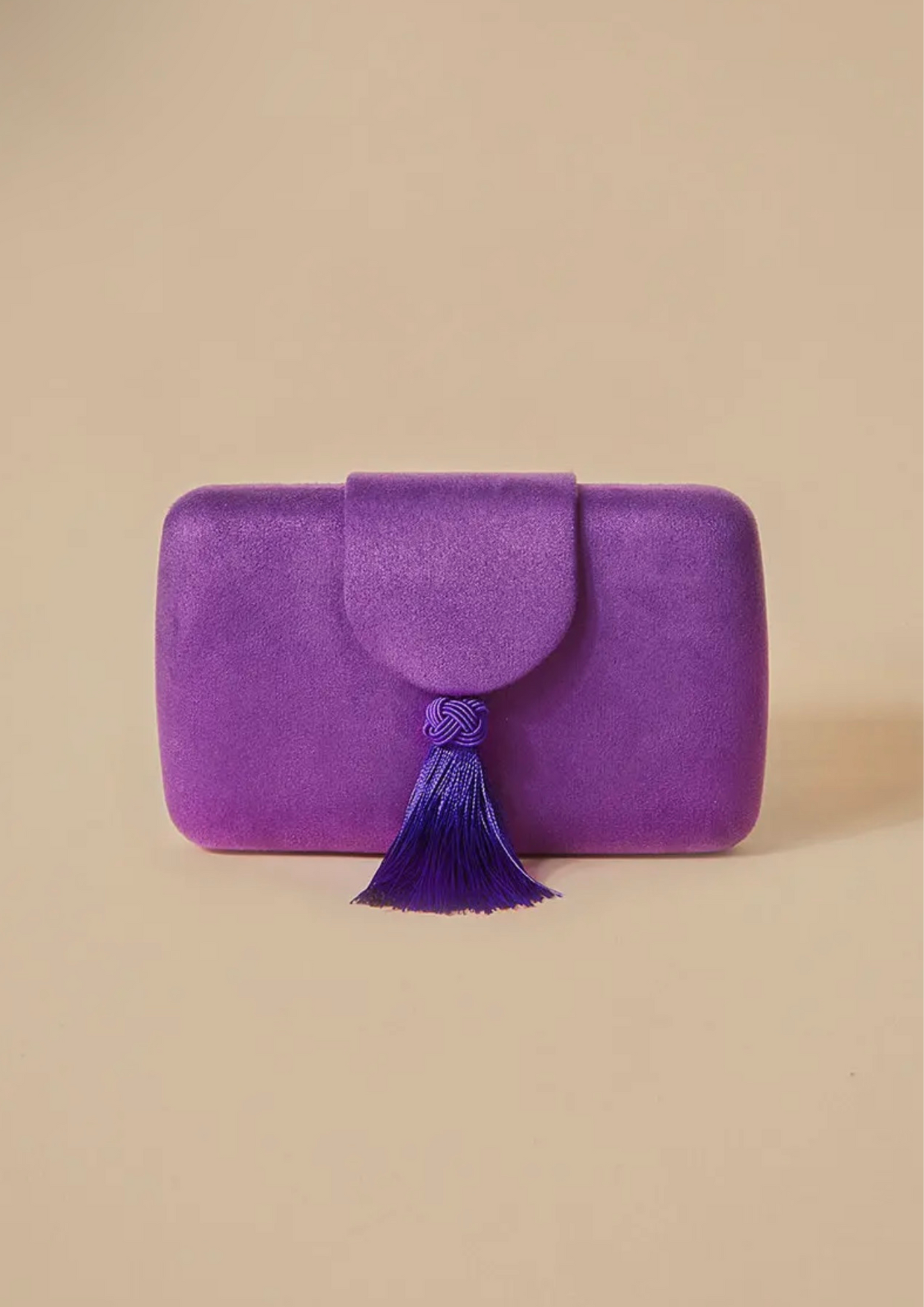 Clutch Virginie Violet-Madame