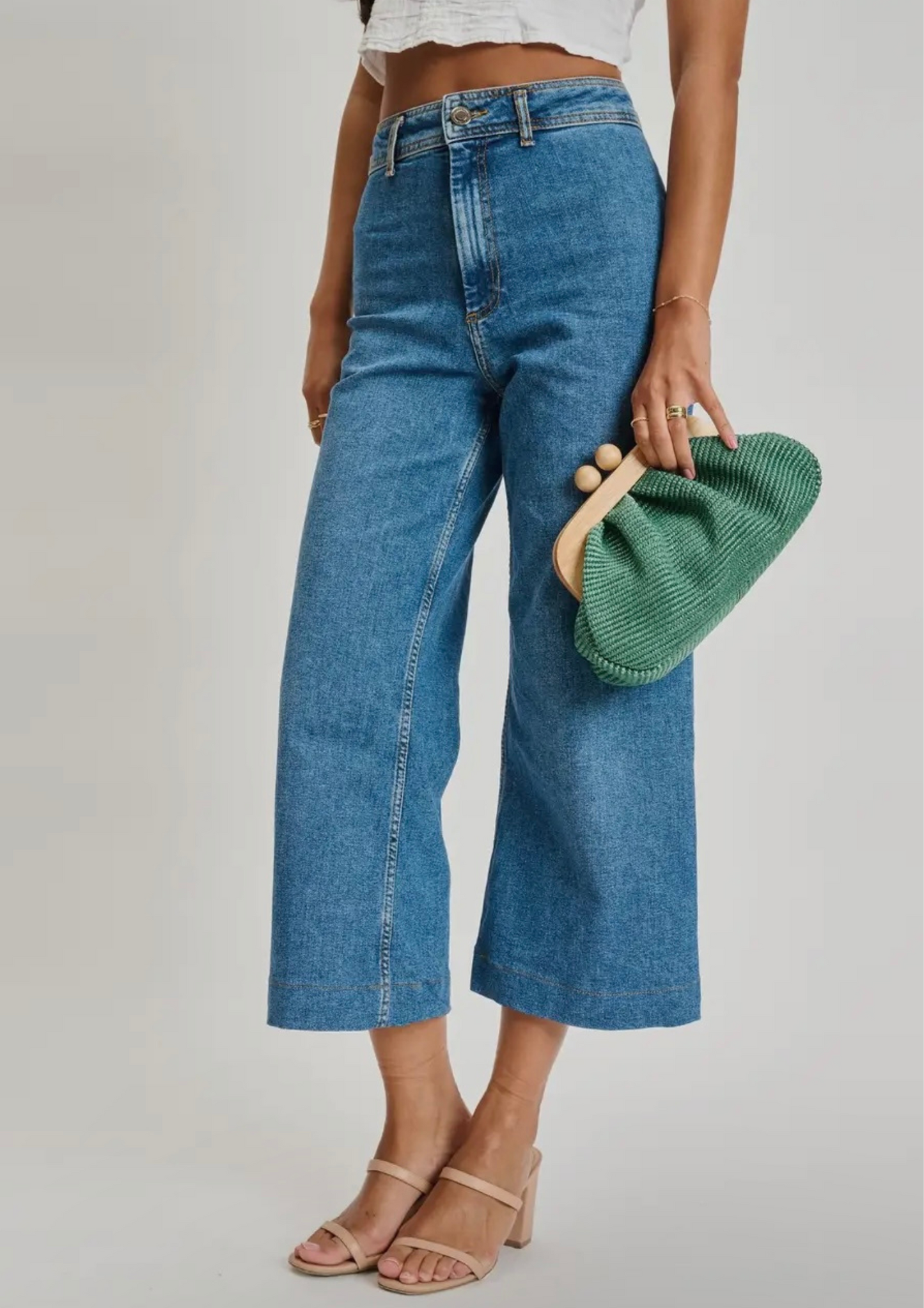 Vogueista Wooden Frame Clutch