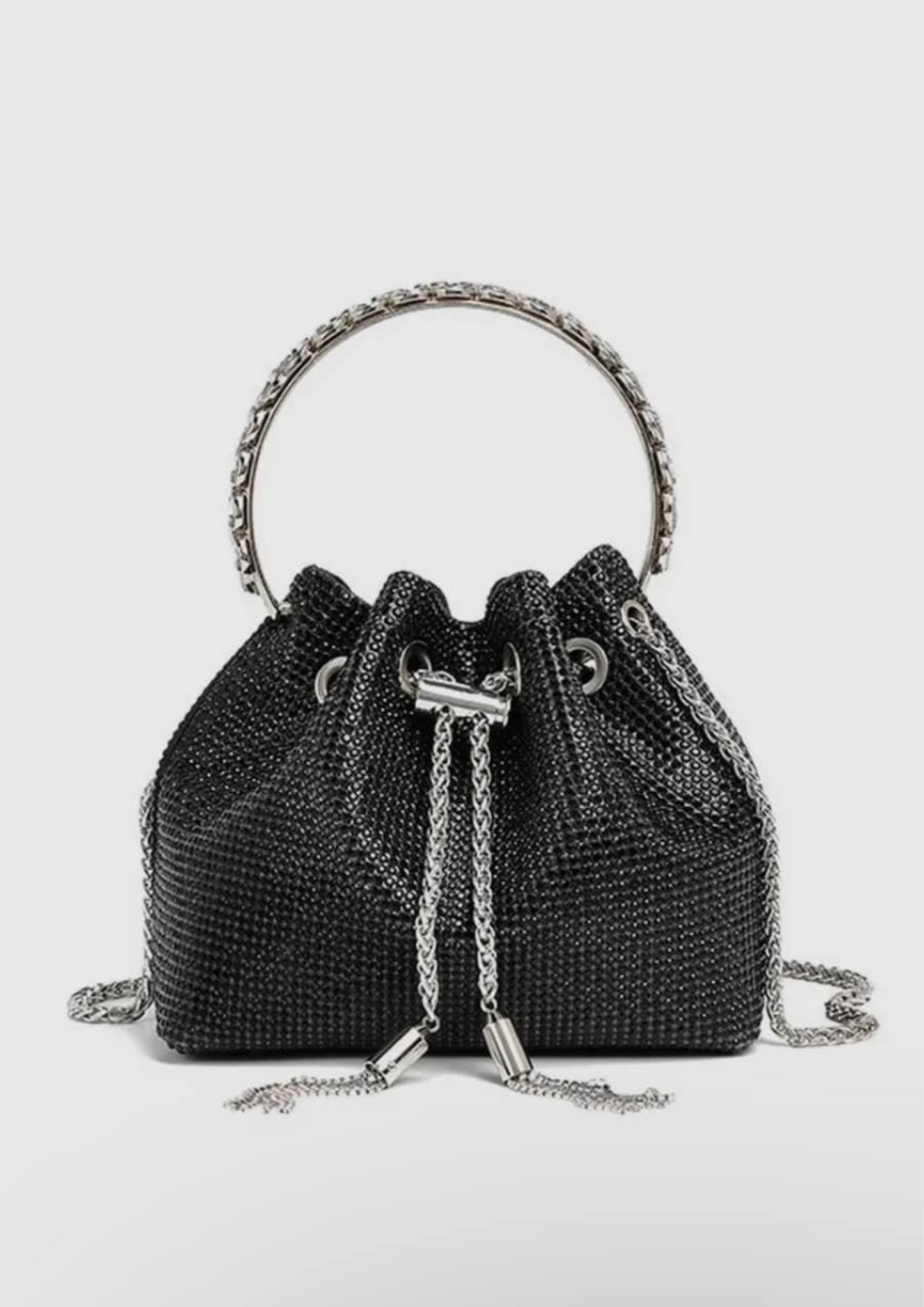 High-End Tassel Rhinestone Evening Bag For Women