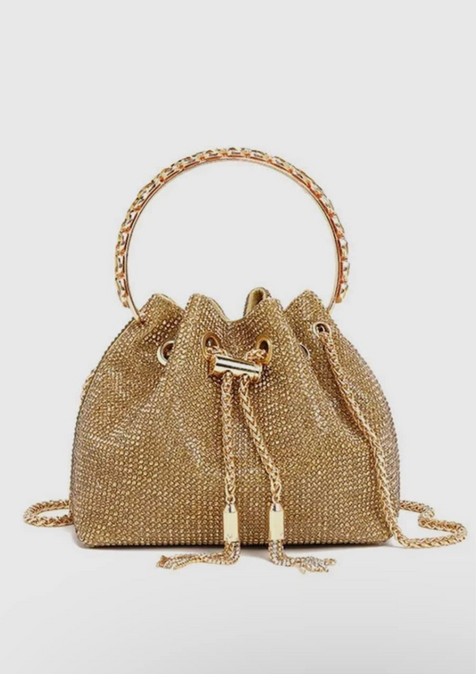 High-End Tassel Rhinestone Evening Bag For Women