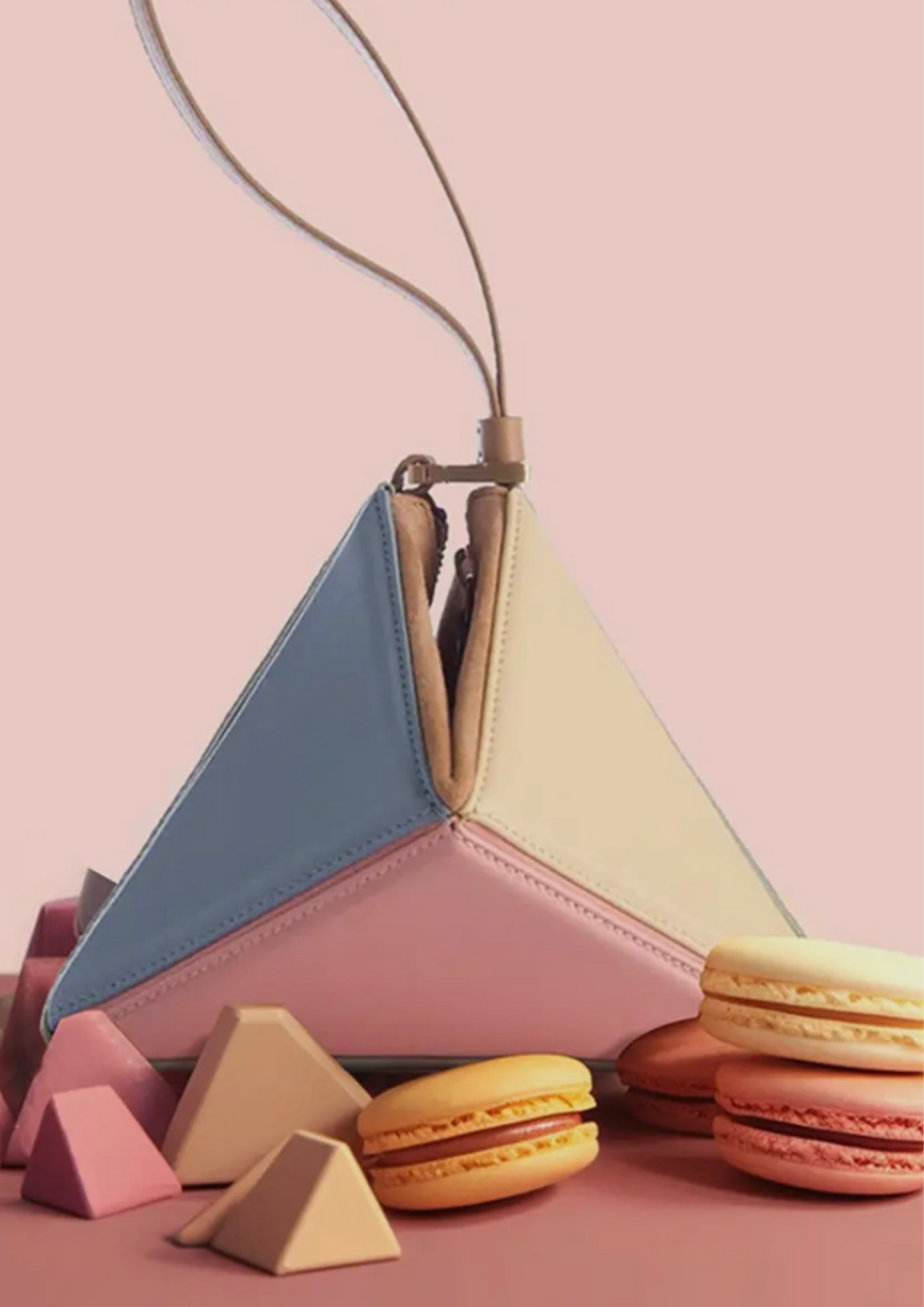 Turkish Style Folding Triangle Shoulder Bag