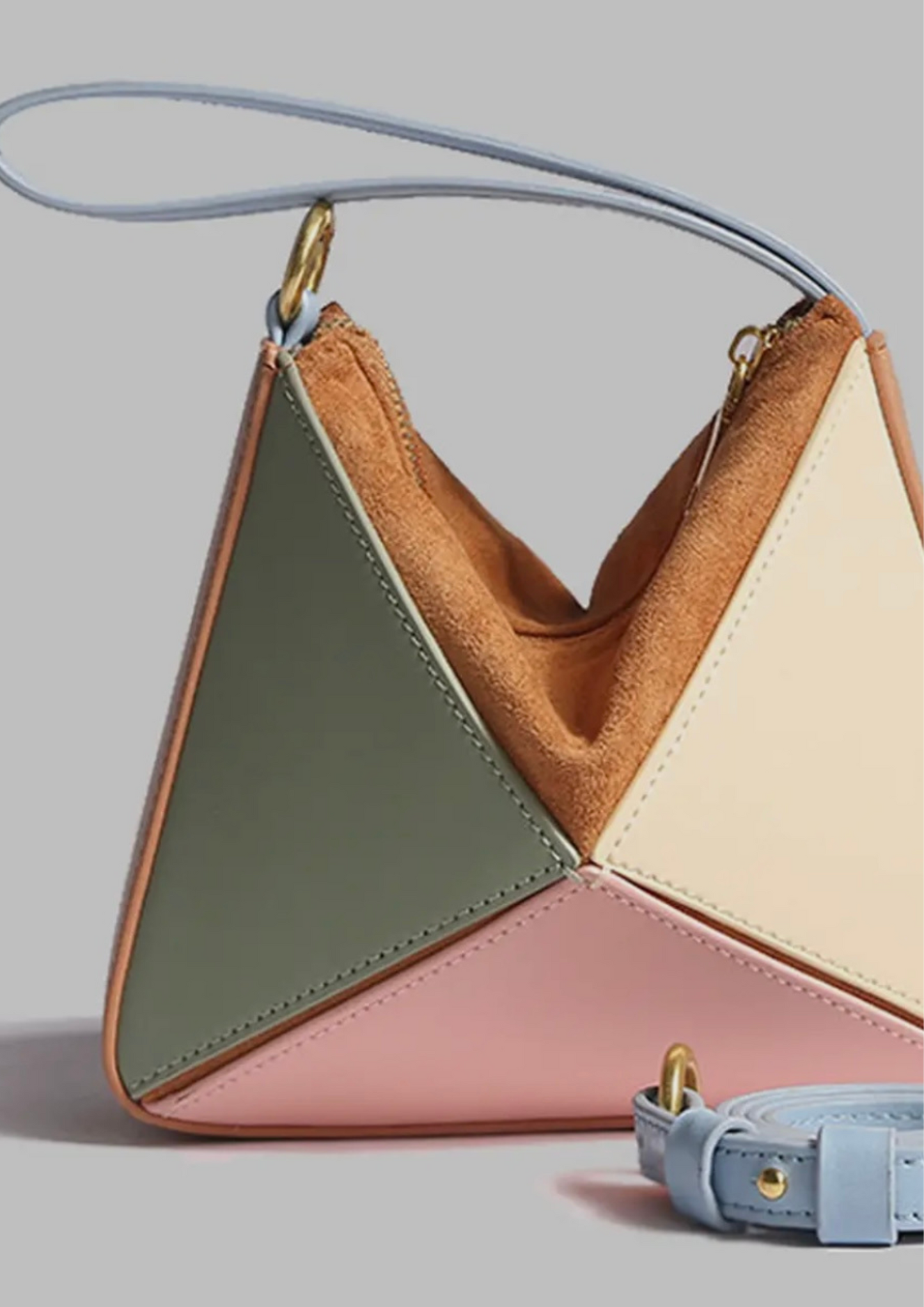 Turkish Style Folding Triangle Shoulder Bag