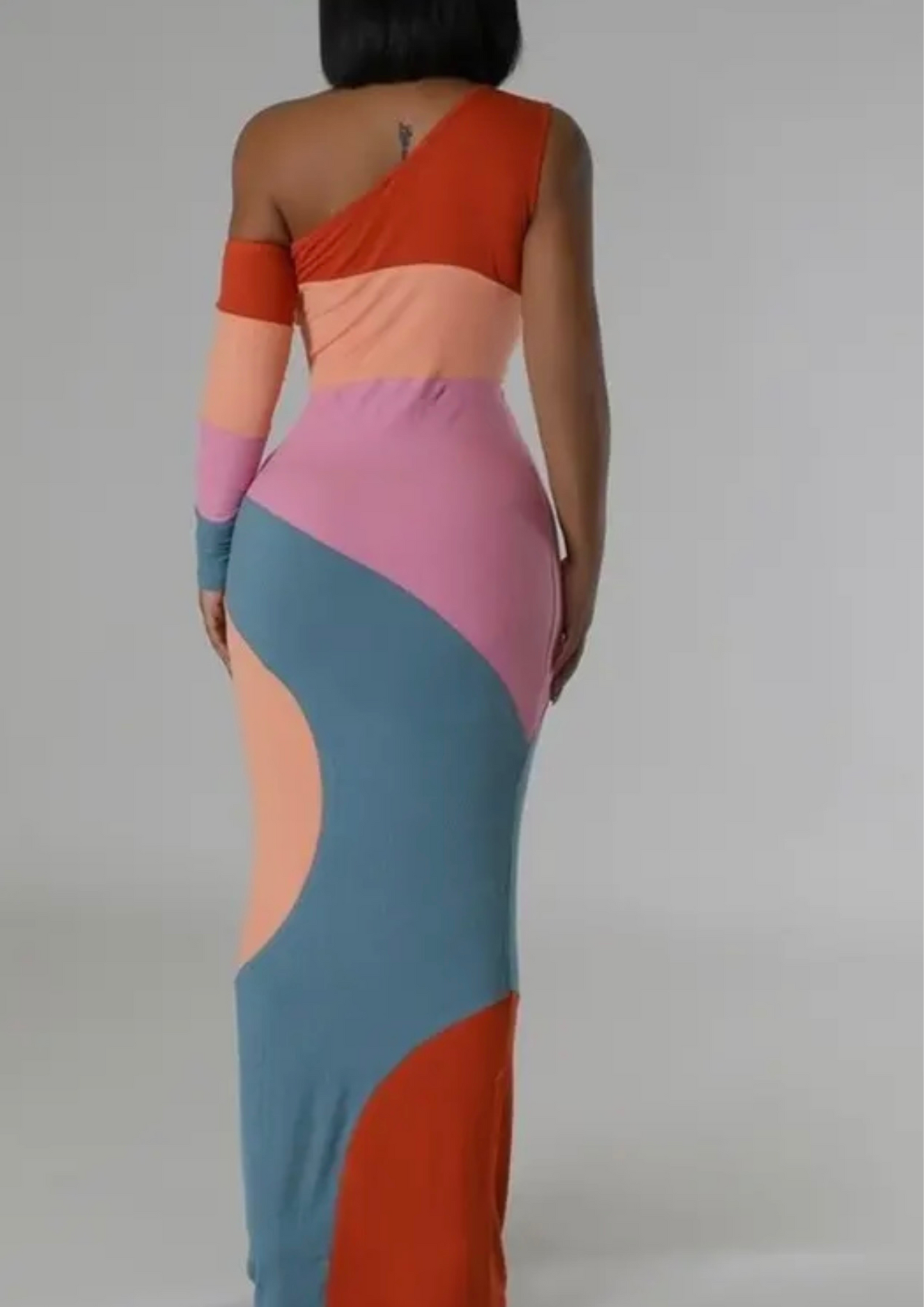 Color Block Dress