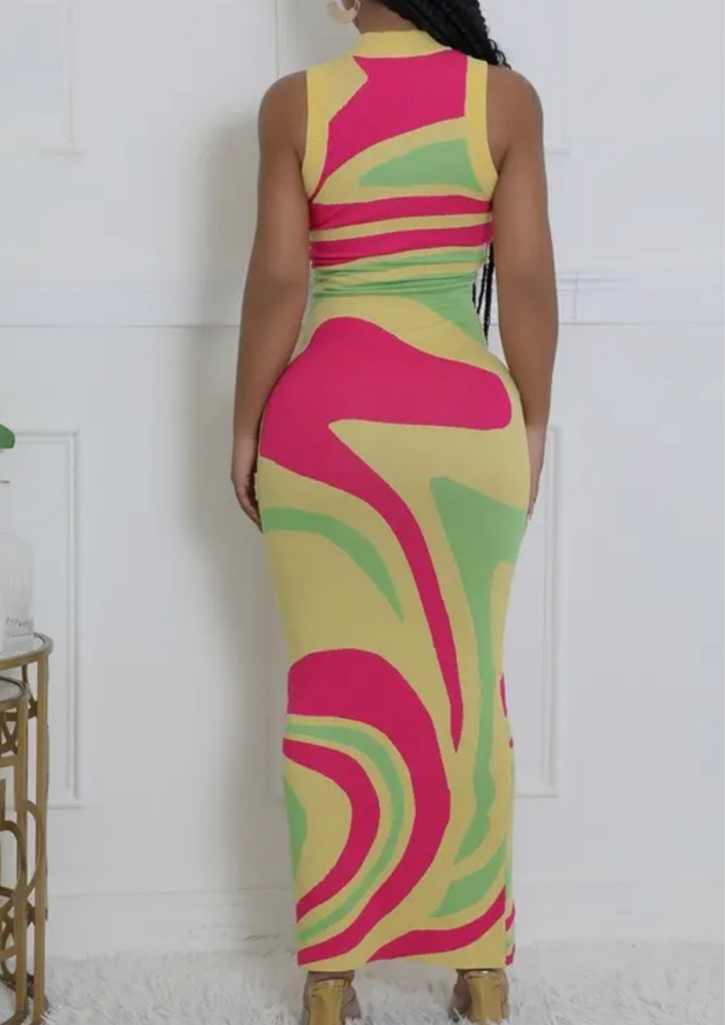 Knit Sleeveless Maxi Dress