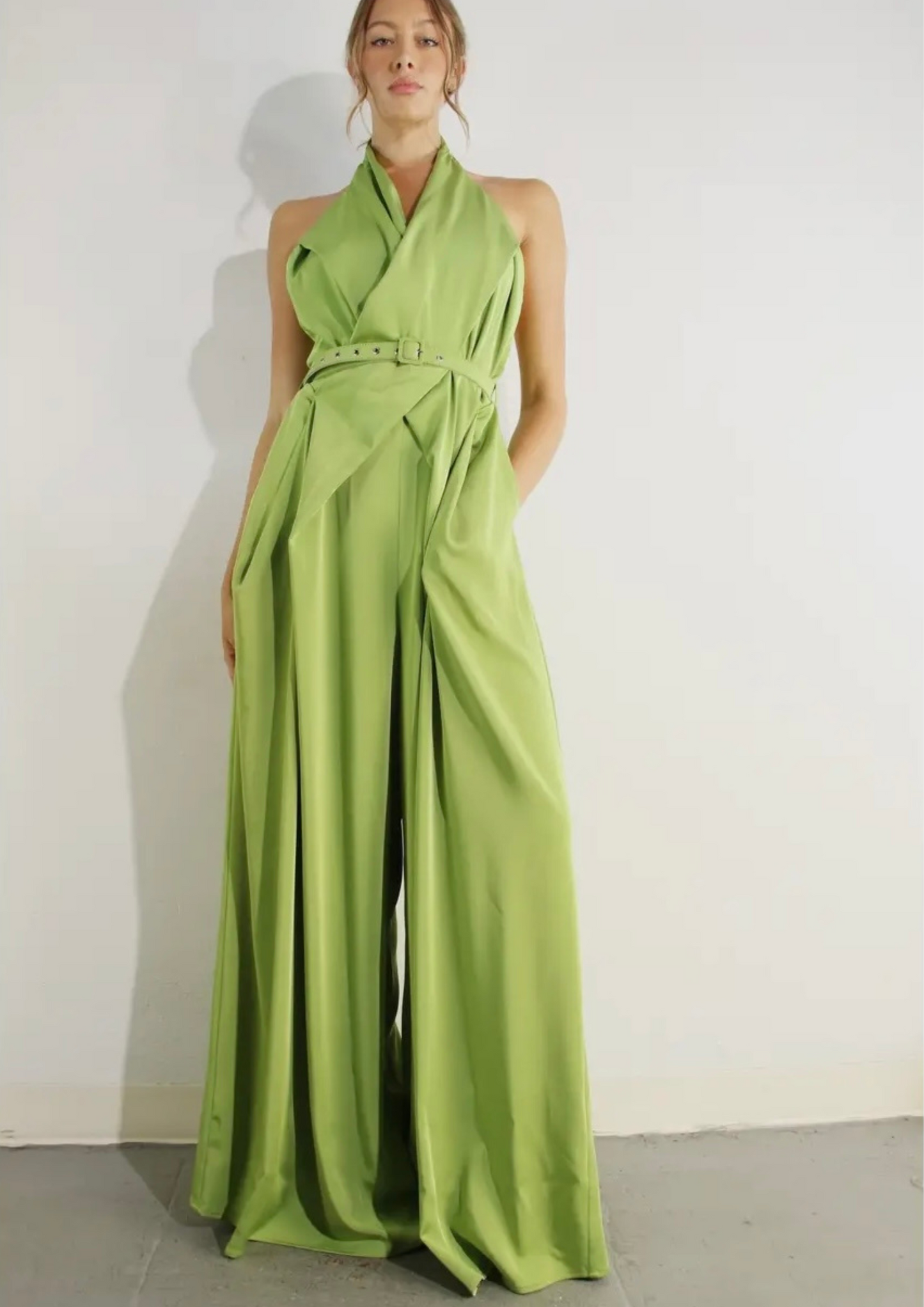 Halter Neck Jumpsuit