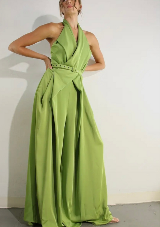 Halter Neck Jumpsuit