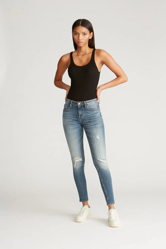 Jagger Classic Fit Destructed Skinny